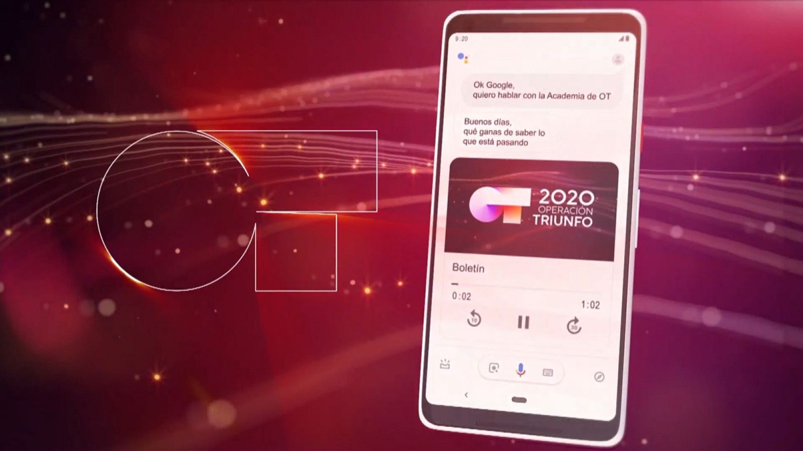 La aplicacin de voz de 'OT'