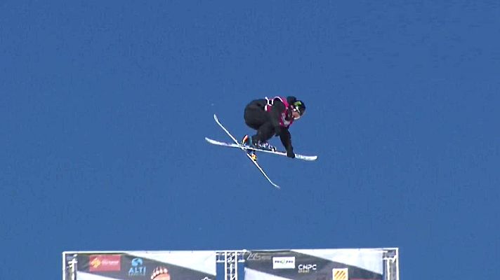 Esquí - Copa del Mundo. Prueba Font Romeu. Finales Slopestyle