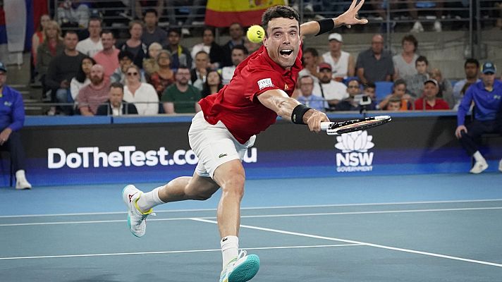 Tenis - ATP Cup. Final 1r. partido individual: Serbia - España