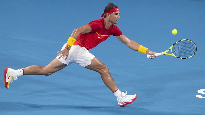 Tenis - ATP Cup. Final 2r. partido individual: Serbia - España