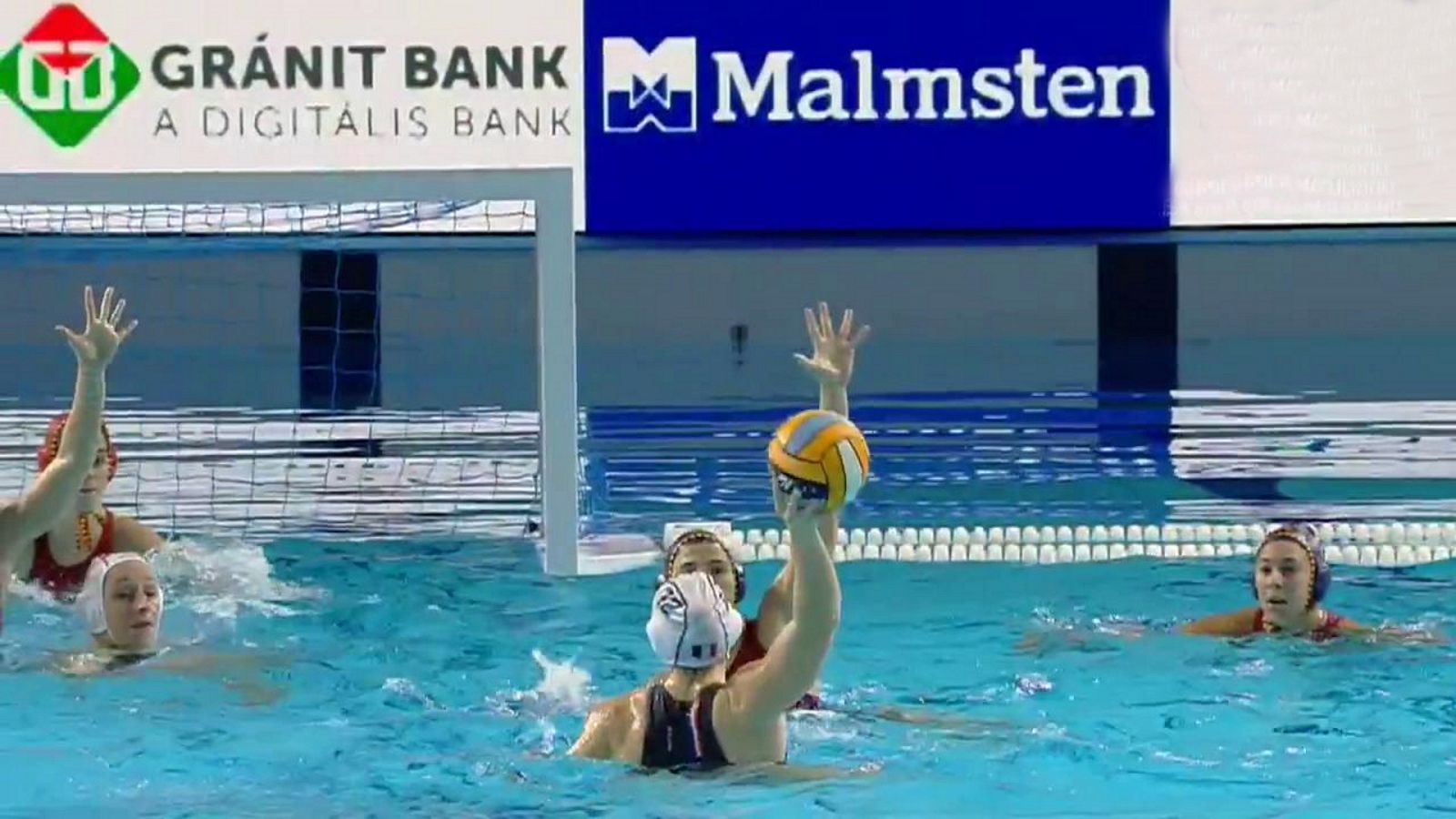 Waterpolo - Campeonato de Europa femenino: Francia - España. Desde Budapest (Hungría) - ver ahora