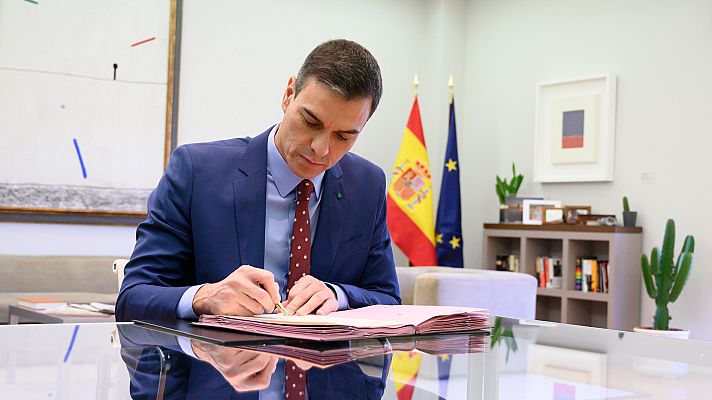 Telediario 1 - Los retos de la legislatura