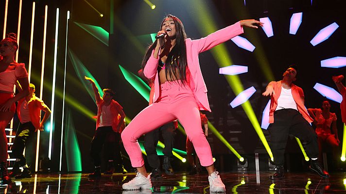 OT 2020 - Nia interpreta "I like it" en la Gala 0 de OT 2020