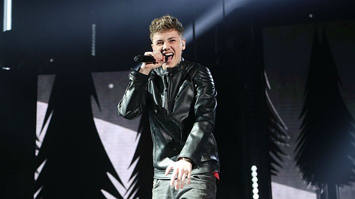 OT 2020 - Hugo interpreta "Lobos" en la Gala 0