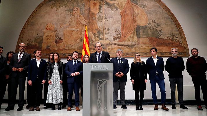 Parlamento - El Supremo avala la inhabilitación de Torra
