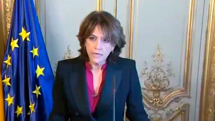 Informativo 24h - Dolores Delgado traspasa a Juan Carlos Campo la cartera de Justicia