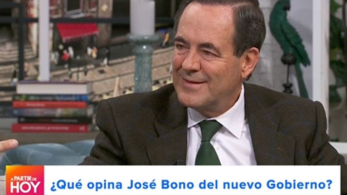 A partir de hoy - ¿Qué opina José Bono del nuevo Gobierno?