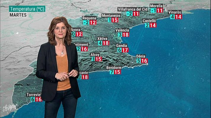 L'informatiu - Comunitat Valenciana - El tiempo en la Comunidad Valenciana - 13/01/20