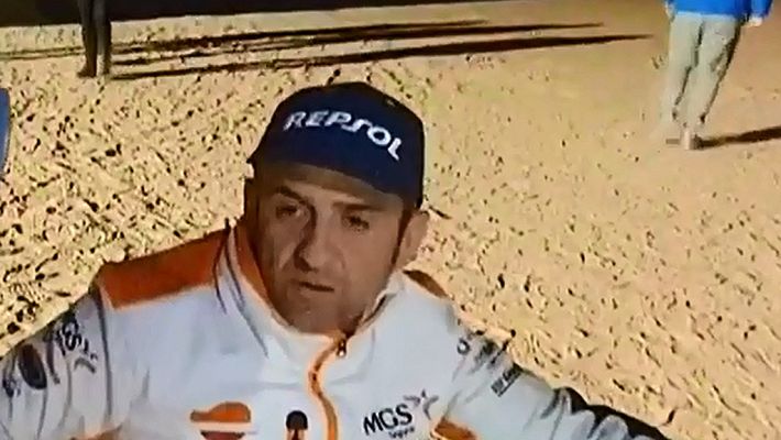 Dakar - Isidre Esteve: "No nos dejan reengancharnos"