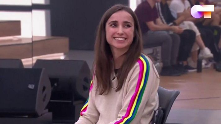 OT 2020 - Zahara sorprende a los alumnos con su primera clase