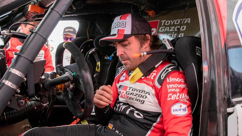 Dakar 2020 - Alonso presta su rueda de repuesto a Al-Attiyah - RTVE.es - TDP Club | Ver