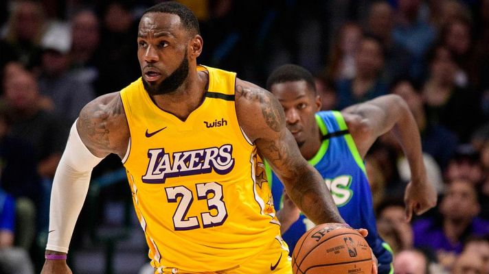 TDP Club - Noche estelar de LeBron y los Lakers en la NBA