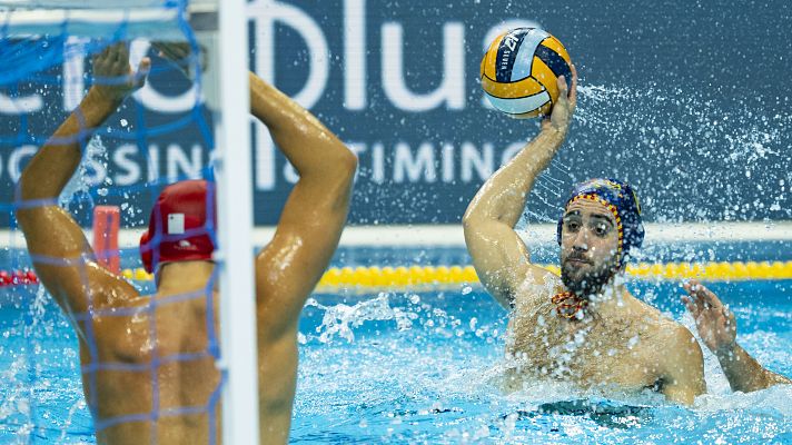 Telediario 1 - España derrota a Malta en su debut en el Europeo