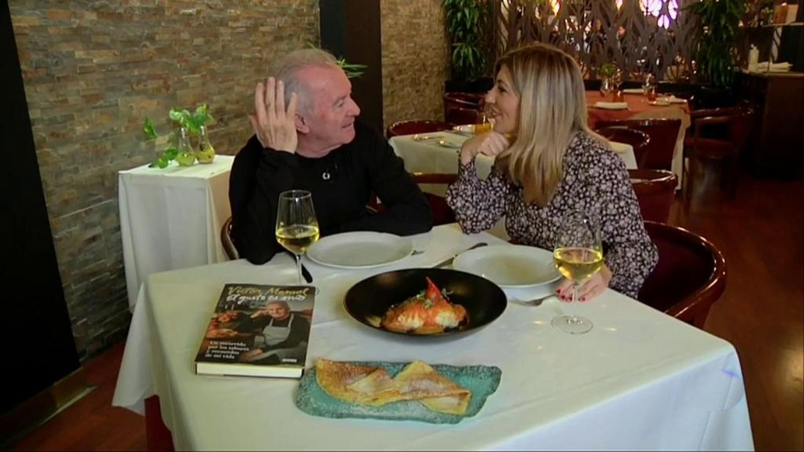 Víctor Manuel tiene mucho gusto para la cocina