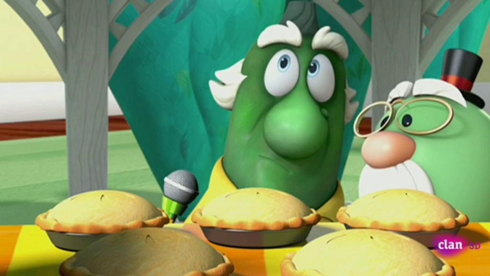 Veggie Tales en casa  - Guerra de pasteles - RTVE.es - Veggietales | Ver
