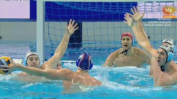 Waterpolo - Campeonato de Europa masculino: Serbia - Rusia