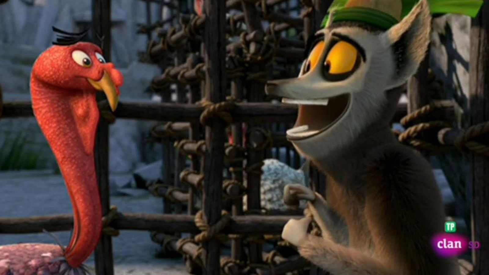 Viva el Rey Julien   - El gallo de la jungla - RTVE.es - Viva el rey Julien | Ver