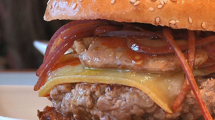 Aquí la Tierra - Una hamburguesa saludable