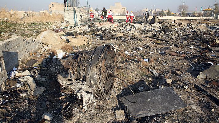  - Un vídeo enseña a dos misiles contra el avión ucraniano