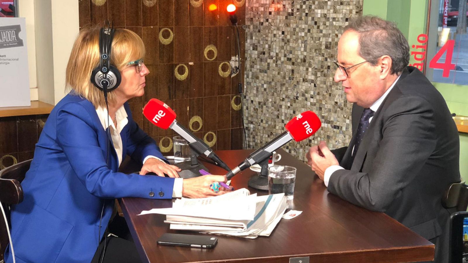 Torra quiere ver "si hay voluntad real" en Sánchez de solucionar el "conflicto catalán"