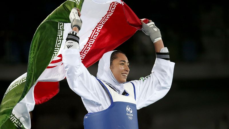 Kimia Alizadeh, única medallista olímpica iraní, huye de su país por motivos políticos