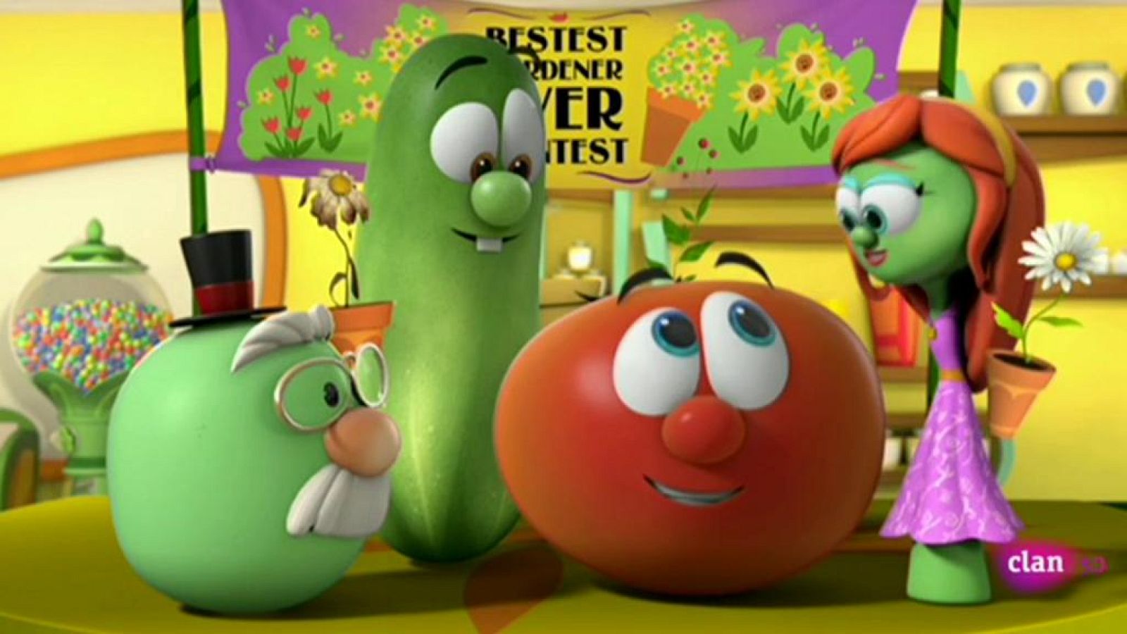 Veggie Tales en casa  - La jardinería de cartón de Larry - RTVE.es - Veggietales | Ver