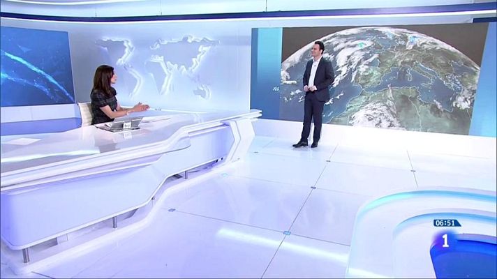 El tiempo - Lluvia persistente al oeste de Galicia y heladas en el este del país