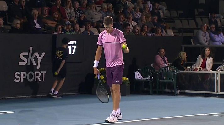 Tenis - ATP 250 Torneo Auckland 1/4 Final: F. López - H. Hurkacz