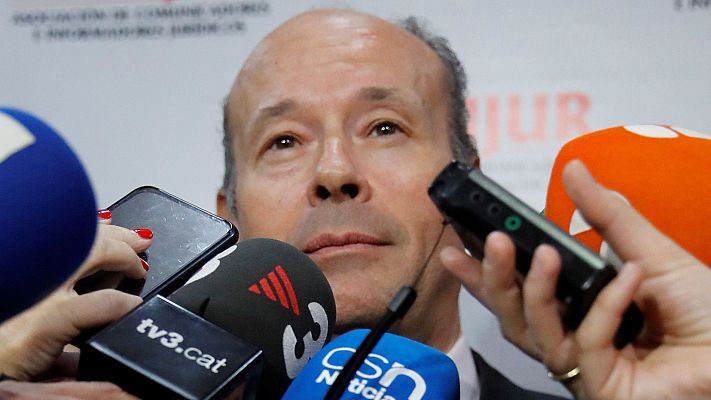 Telediario 1 - Campo respalda la propuesta de Delgado mientras el PP espera que el Poder Judicial se pronuncie en contra