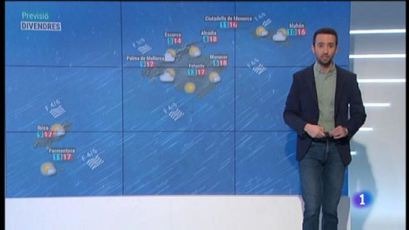 El temps a les Illes Balears - 16/01/20
