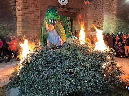 España Directo - Las lumbres de San Antón en Jaén
