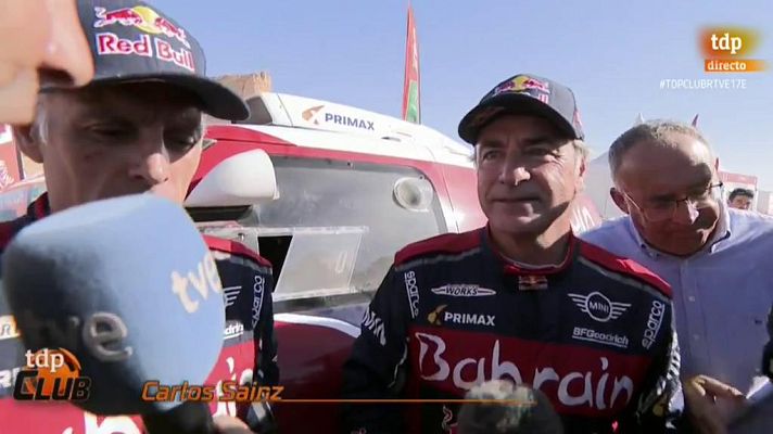 TDP Club - Sainz: "Hemos ido a fondo desde el inicio del Dakar"