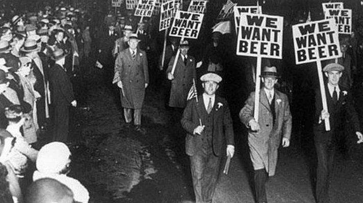 Telediario 1 - Se cumplen 100 años de la Ley Seca en Estados Unidos