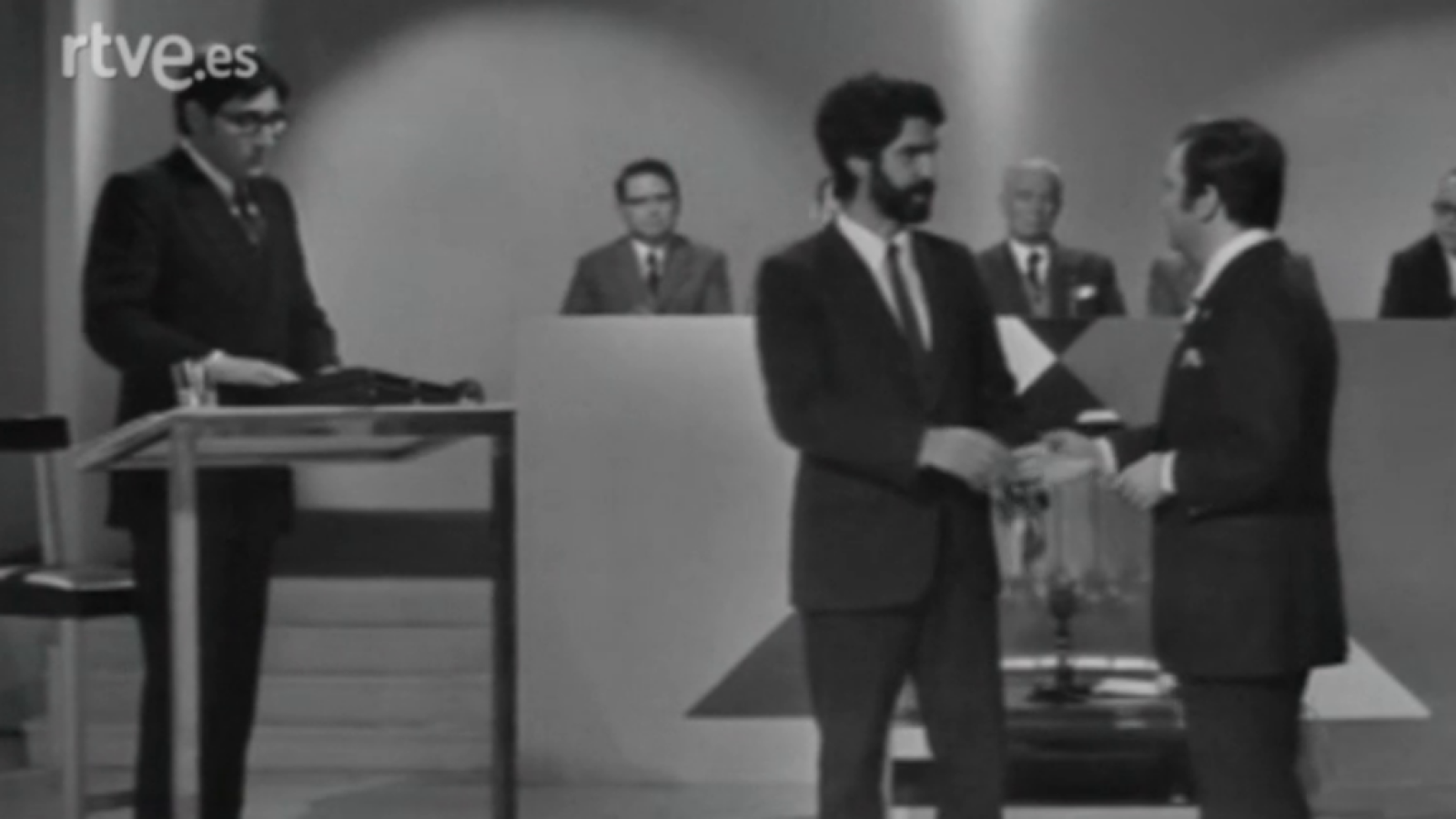 En equipo, con José Luis Uribarri y Alfredo Amestoy (1970)