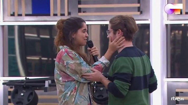 OT 2020 - Gèrard y Anajú cantan "Up" en el segundo pase de micros de O