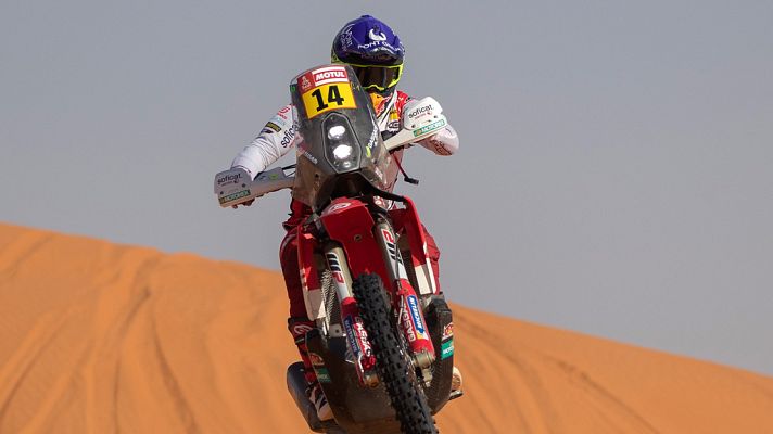 Telediario 1 - Laia Sanz acaba su décimo Dakar como mejor mujer
