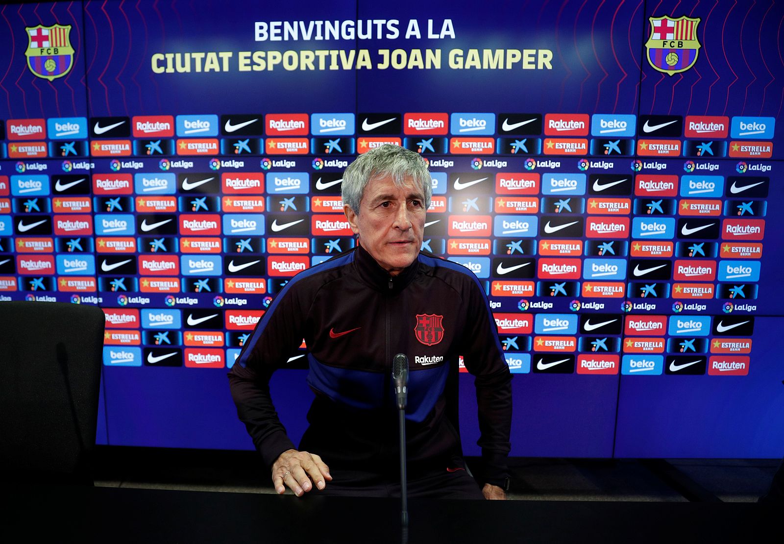 Setién: "Quiero ganar, si gano jugando mal no me iré contento" - rtve.es | Ver