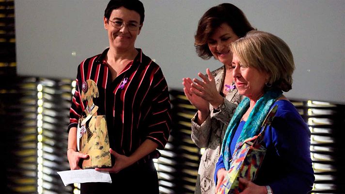 Telediario 1 - Amigos y compañeros dan su último adiós a la periodista Alicia Gómez Montano