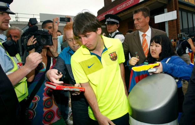  - El Barça ya está en Inglaterra