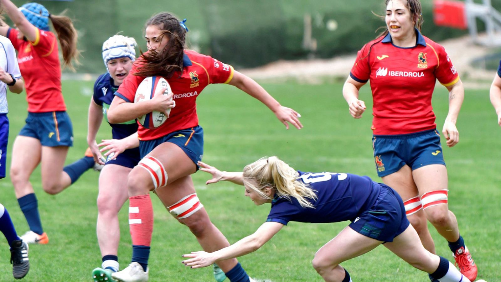 La selección española femenina de rugby cae ante Escocia | Ver