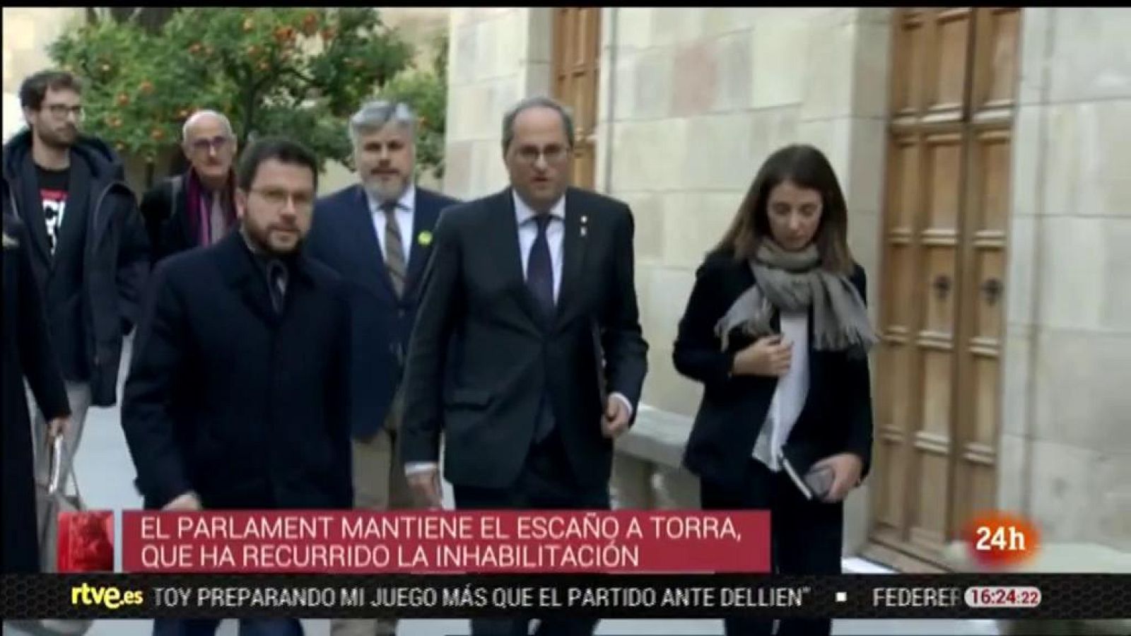 Parlamento - Otros parlamentos - El Parlament mantendrá el escaño de Torra - 18/01/2020