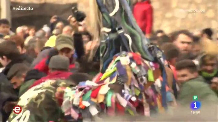 España Directo - Lluvia de nabos en Cáceres por las Jarramplas