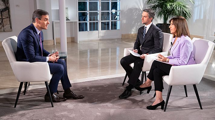 Especiales informativos - Pedro Sánchez: "Queremos que antes de que finalice el verano