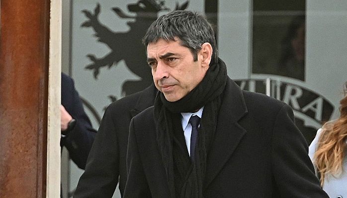 Telediario 1 - Trapero se desmarca del 'procés', lo califica de "barbaridad" y defiende la actuación de los Mossos