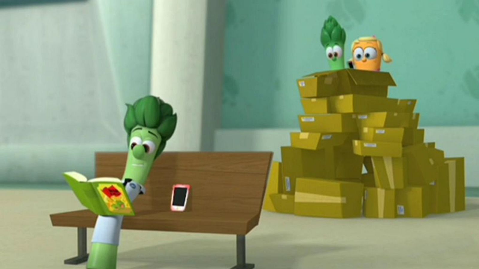 Veggie Tales en casa  - Construyamos un fuerte - RTVE.es - Veggietales | Ver