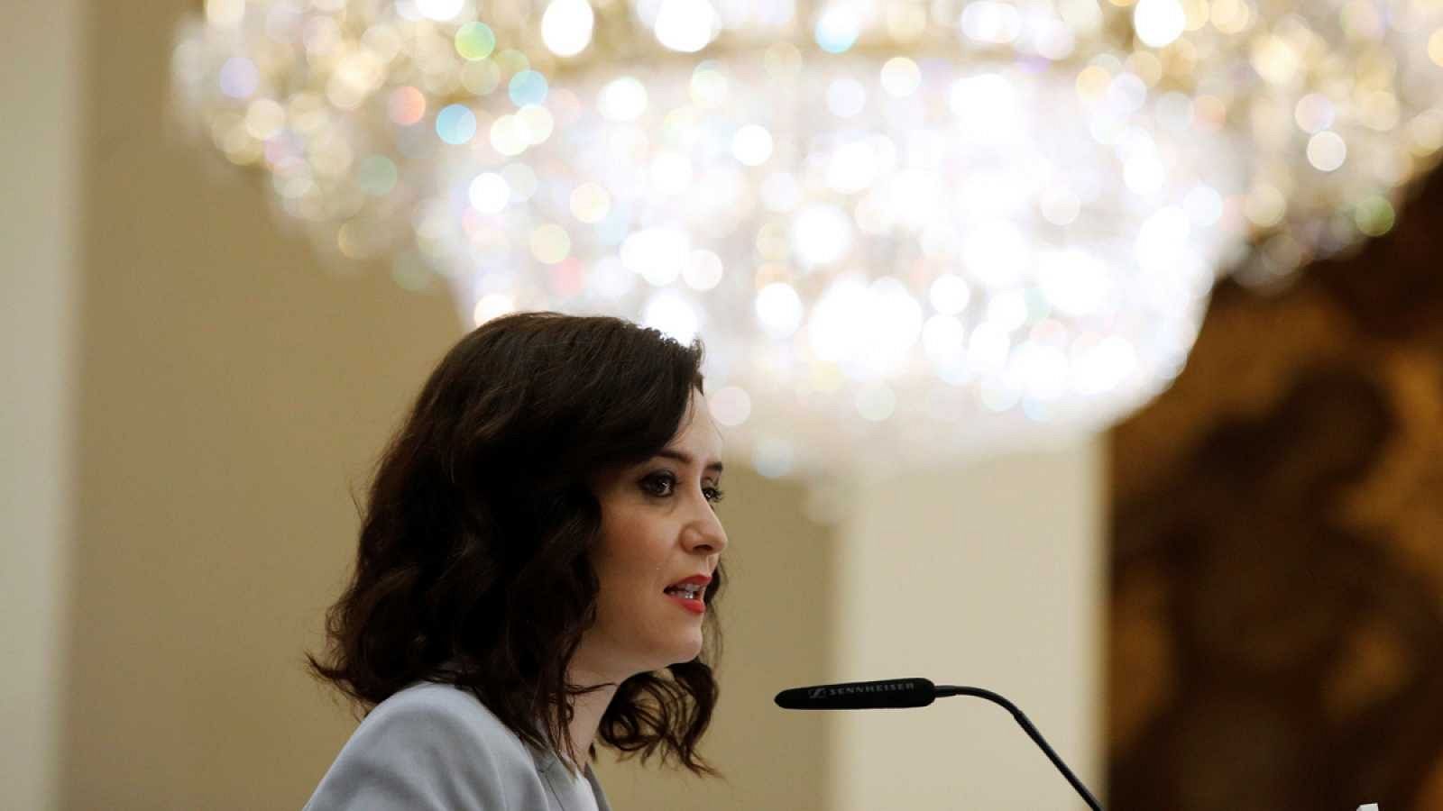 Díaz Ayuso ve innecesario el 'pin parental' ya que no considera que haya adoctrinamiento