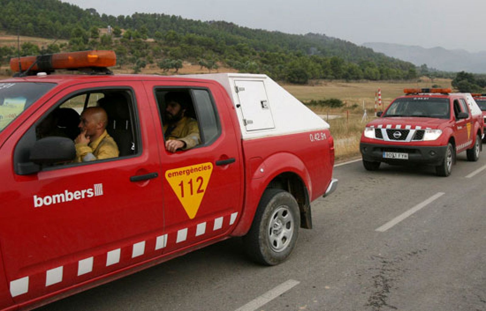 Sigue activo el incendio de Horta de San Joan en Tarragona