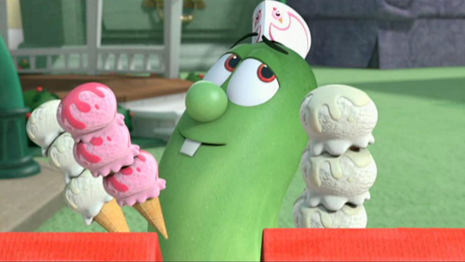 Veggie Tales en casa  - Bacon y helado - RTVE.es - Veggietales | Ver