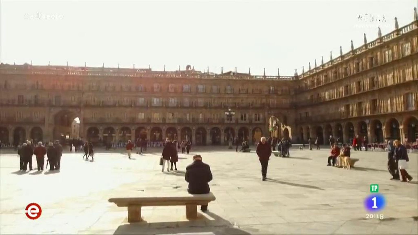 Nos colamos en el esecenario de "Mientras dure la guerra" - España Directo | Ver