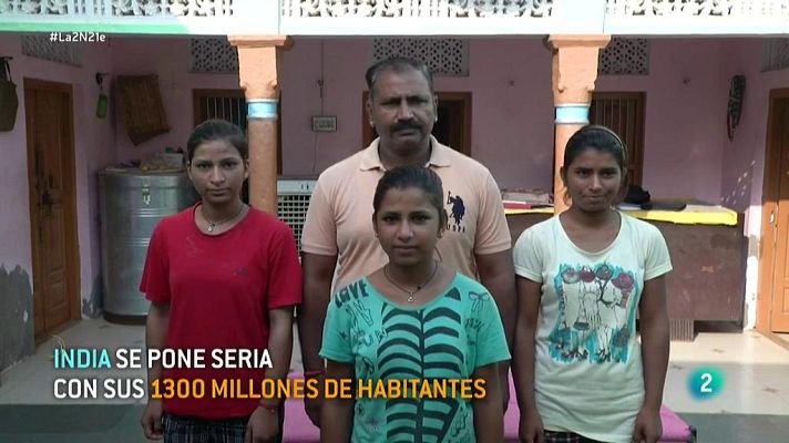 La 2 Noticias - India se pone seria con sus 1.300 millones de habitantes